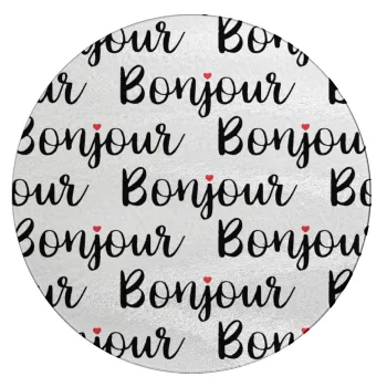 Bonjour, Επιφάνεια κοπής γυάλινη στρογγυλή (30cm)