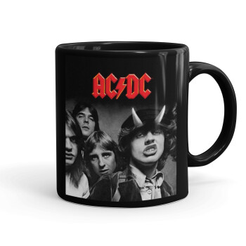 AC/DC angus, Κούπα Μαύρη, κεραμική, 330ml