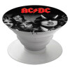 AC/DC angus, Pop Socket Λευκό Βάση Στήριξης Κινητού στο Χέρι