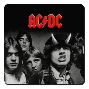 AC/DC angus, Τετράγωνο μαγνητάκι ξύλινο 9x9cm