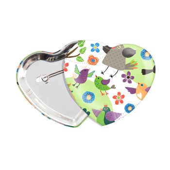 τα πουλάκια, Κονκάρδα παραμάνα καρδιά (57x52mm)