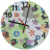 Ρολόι τοίχου γυάλινο (30cm)