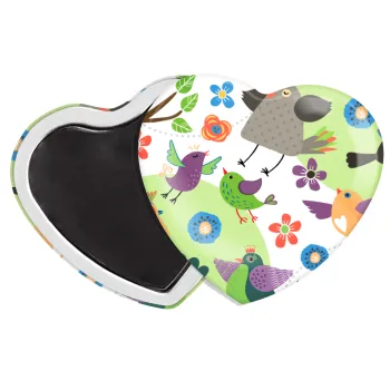 τα πουλάκια, Μαγνητάκι καρδιά (57x52mm)