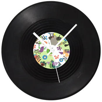 τα πουλάκια, Ρολόι τοίχου Βινύλιο (30cm)