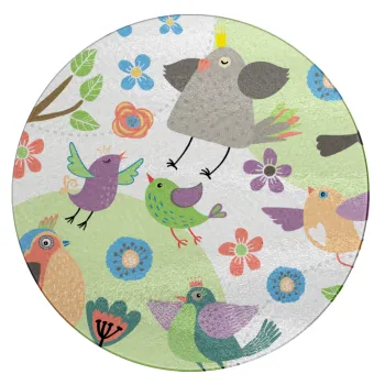 τα πουλάκια, Επιφάνεια κοπής γυάλινη στρογγυλή (30cm)