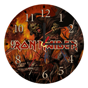 Iron maiden From Fear to Eternity, Ρολόι τοίχου ξύλινο plywood (20cm)