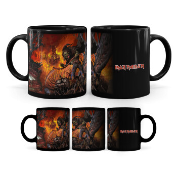 Iron maiden From Fear to Eternity, Κούπα Μαύρη, κεραμική, 330ml