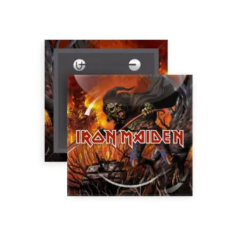 Iron maiden From Fear to Eternity, Κονκάρδα παραμάνα τετράγωνη 5x5cm