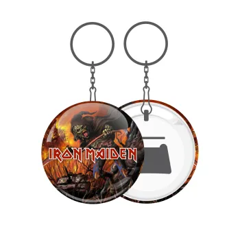 Iron maiden From Fear to Eternity, Μπρελόκ μεταλλικό 5cm με ανοιχτήρι