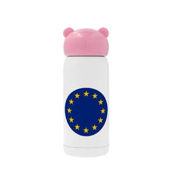 EU, Ροζ ανοξείδωτο παγούρι θερμό (Stainless steel), 320ml