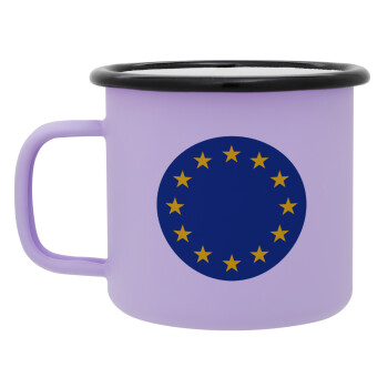 EU, Κούπα Μεταλλική εμαγιέ ΜΑΤ Light Pastel Purple 360ml