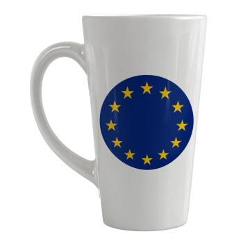 EU, Κούπα κωνική Latte Μεγάλη, κεραμική, 450ml