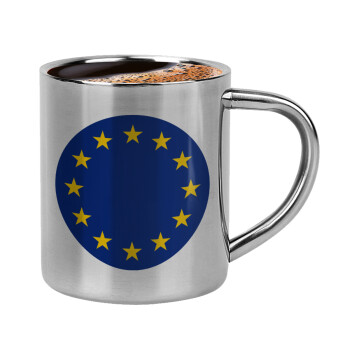 EU, Κουπάκι μεταλλικό διπλού τοιχώματος για espresso (220ml)