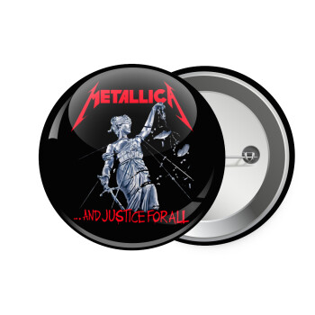 Metallica and justice for all, Κονκάρδα παραμάνα 7.5cm