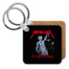 Metallica and justice for all, Μπρελόκ Ξύλινο τετράγωνο MDF