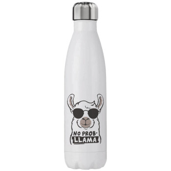 No Prob Llama, Stainless steel, double-walled, 750ml