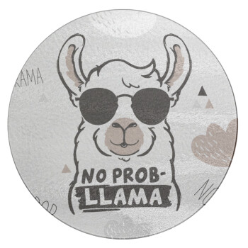 No Prob Llama, Επιφάνεια κοπής γυάλινη στρογγυλή (30cm)
