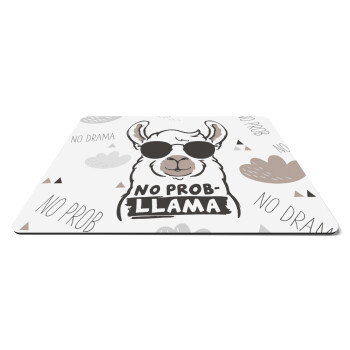 No Prob Llama, Mousepad rect 27x19cm