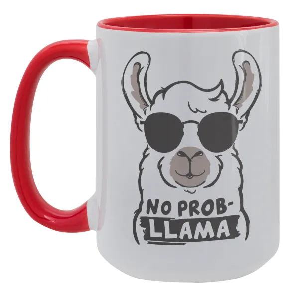 No Prob Llama — Mega 15oz Κόκκινη