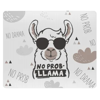 No Prob Llama, Mousepad ορθογώνιο 23x19cm