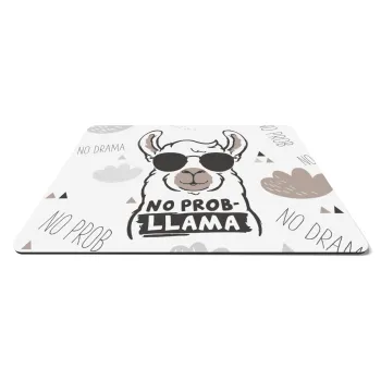 No Prob Llama, Mousepad rect 27x19cm