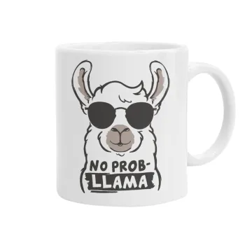 No Prob Llama, Κούπα, κεραμική, 330ml