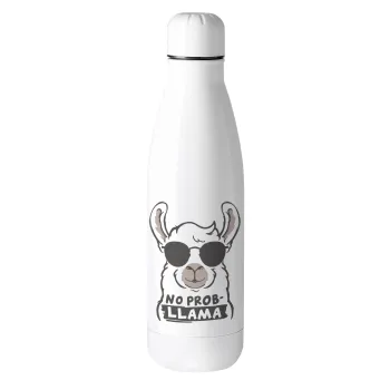No Prob Llama, Μεταλλικό παγούρι θερμός (Stainless steel), 500ml