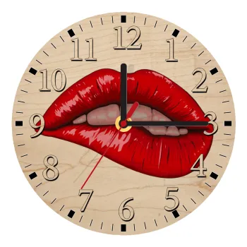 Lips, Ρολόι τοίχου ξύλινο plywood (20cm)