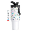 Mega Stainless steel Tumbler with lid, double wall 1,2L