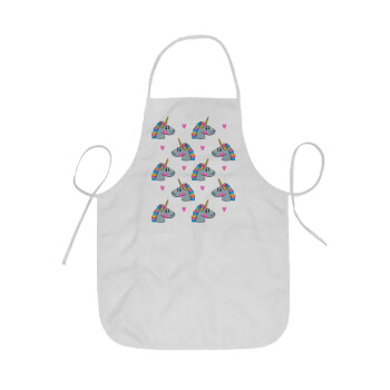 Unicorn, Ποδιά Σεφ ολόσωμη κοντή  Παιδική (44x62cm)