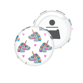 Unicorn, Μαγνητάκι και ανοιχτήρι μπύρας στρογγυλό διάστασης 5,9cm