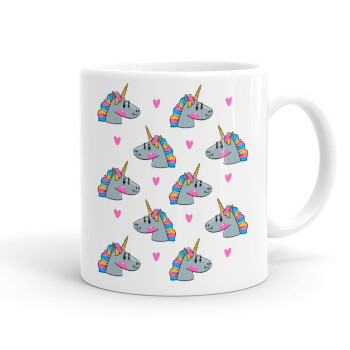 Unicorn, Ceramic coffee mug, 330ml