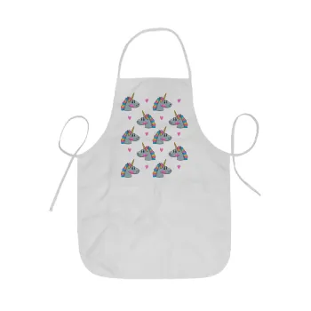 Unicorn, Ποδιά Σεφ ολόσωμη κοντή  Παιδική (44x62cm)