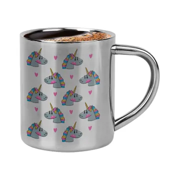 Unicorn, Κουπάκι μεταλλικό διπλού τοιχώματος για espresso (220ml)