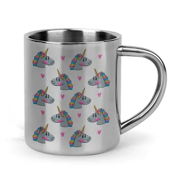 Unicorn, Mug Stainless steel double wall 300ml