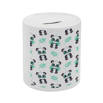 Panda, Κουμπαράς πορσελάνης με τάπα