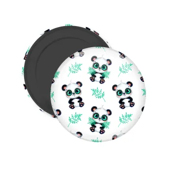 Panda, Μαγνητάκι ψυγείου στρογγυλό διάστασης 5cm