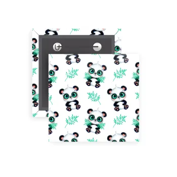 Panda, Κονκάρδα παραμάνα τετράγωνη 5x5cm
