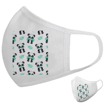 Panda, Μάσκα υφασμάτινη υψηλής άνεσης παιδική (Δώρο πλαστική θήκη)