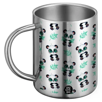 Panda, BIG Mug Stainless steel double wall (450ml)