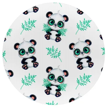 Panda, Mousepad Round 20cm