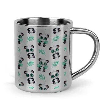 Panda, Mug Stainless steel double wall 300ml