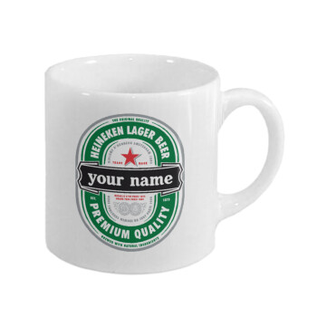 Heineken with name, Κουπάκι κεραμικό, για espresso 150ml