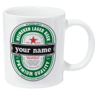 Heineken with name, Κούπα Giga, κεραμική, 590ml