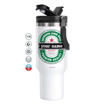 Heineken με όνομα, Mega Tumbler με καπάκι, διπλού τοιχώματος (θερμό) 1,2L