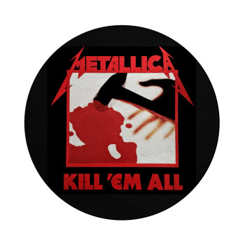 Metallica Kill' em all, Επιφάνεια κοπής γυάλινη στρογγυλή (30cm)