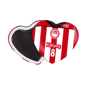 Ολυμπιακός εμφάνιση, Μαγνητάκι καρδιά (57x52mm)