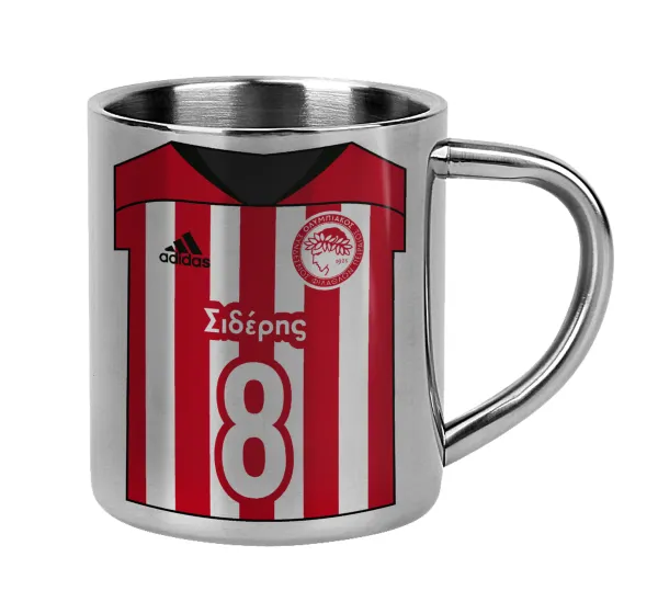 Ολυμπιακός εμφάνιση — Mug Stainless steel double wall 300ml