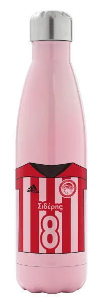 Ολυμπιακός εμφάνιση — Metal mug thermos Pink Iridiscent (Stainless steel), double wall, 500ml
