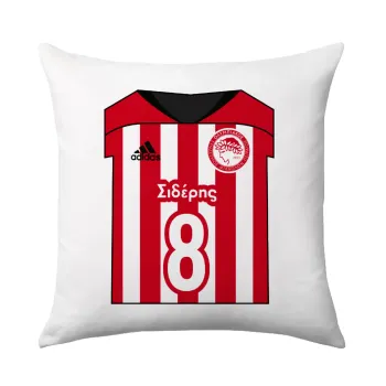 Ολυμπιακός εμφάνιση, Μαξιλάρι καναπέ 40x40cm περιέχεται το  γέμισμα